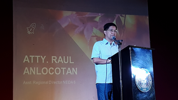 Atty. Raul S. Anlocotan, NEDA VI Assistant Regional Director