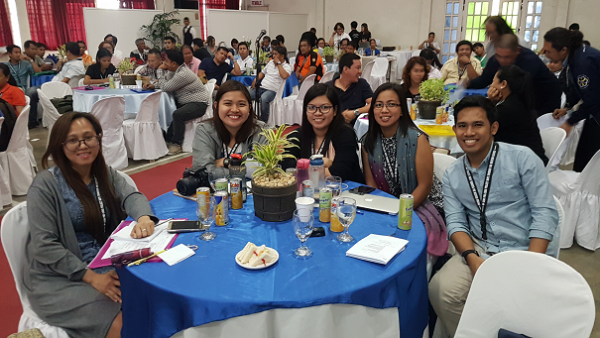 DOST-PCIEERD Delegates led by Ms. May-Rose Pariñas and Ms. Ariane Jaraplasan (2n