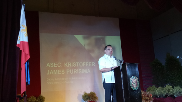 Assistant Secretary Kristoffer James Purisima of the Office of Civil Defense