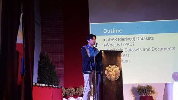 Ken Abryl Eleazar Salanio, Phil-LiDAR 1 Data Archiving and Distribution Supervis